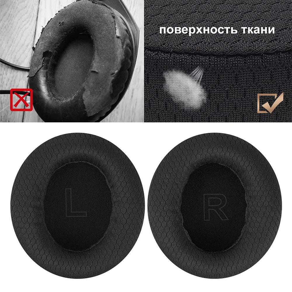 Earphone pads For Anker Soundcore Life Q30 Q35 replacement pink Earpads headphones Earmuffs Mesh Memory Covers Sponge  Protein