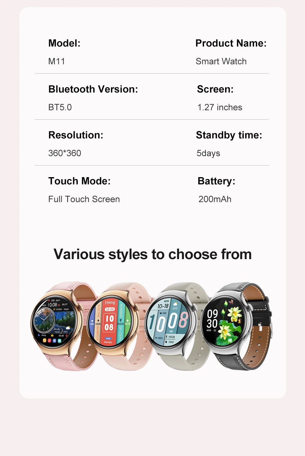2025 New Xiaomi SmartWatch HD AMOLED Screen NFC Heart Rate Bluetooth Call Custom Dial Lady Sports Watch