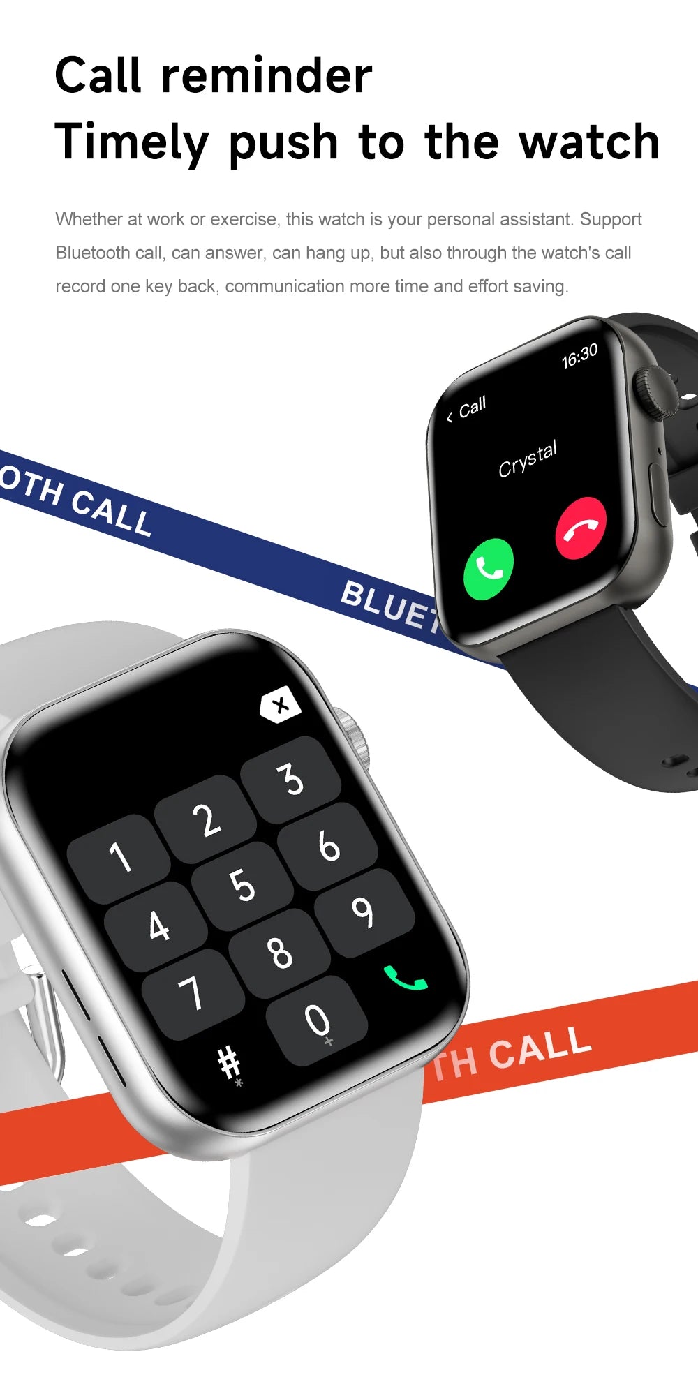 For IOS Watch Series 11 Men Women Smart Watch GPS Trajectory Bracelet AMOLED Display Bluetooth Call Sport Waterproof Smart Watch