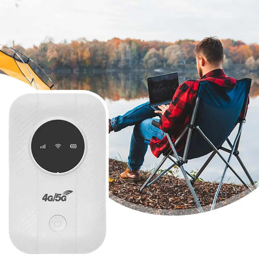 WiFi Link Free Router For Anywhere Supports 4G and 5G Networks Unlimited Satellite Internet Plastic Mobile WiFi Link-Free Router