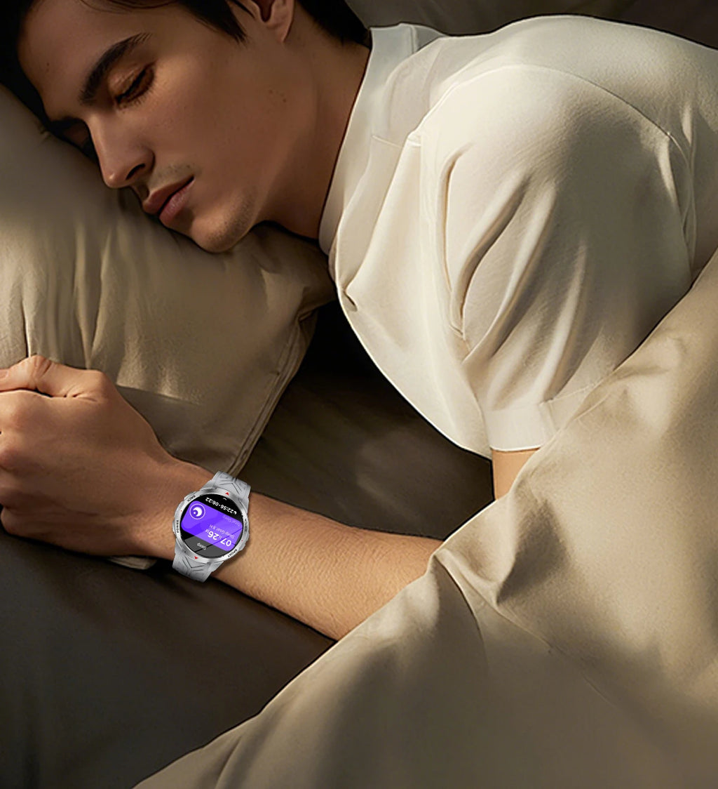 LIGE 1.7“ HD Screen LED Flashlight Outdoor Sports Smart Watch 2025 New 1100mAh Battery Compass 3ATM Waterproof SmartWatch Men