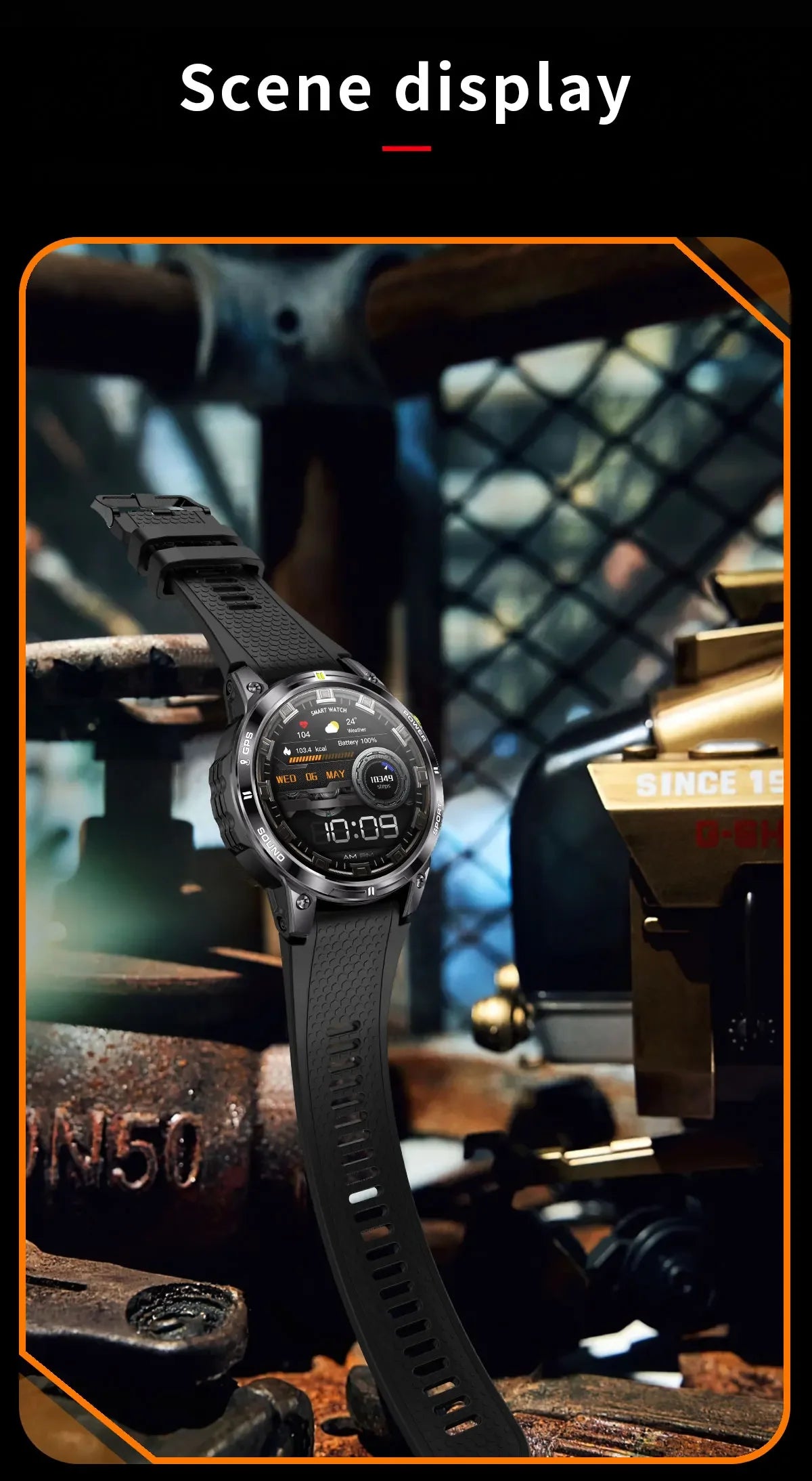 2025New GPS Bluetooth Call Smart Watch Men AMOLED HD Screen Heart Rate IP68 Waterproof Outdoor Sports Smartwatch For Android iOS