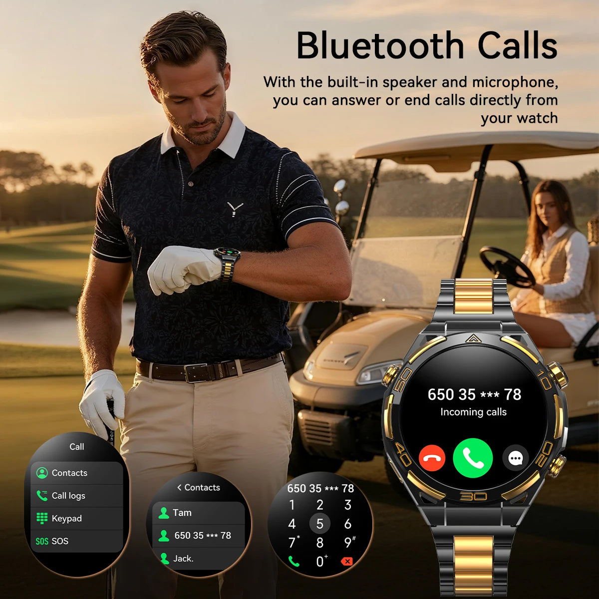 Blackview W90 Pro Smartwatch 1.43" AMOLED Display Up to 20 Days  Battery Life, Blood Oxygen,Bluetooth Calling,Heart Rate Monitor