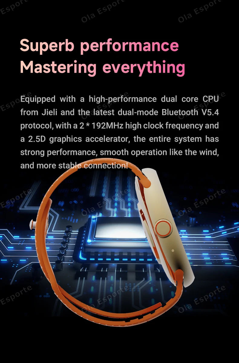 New Smart Watch Women AMOLED Screen Bluetooth Call NFC GPS Tracker Compass Sport Watches Fitness Clock Men Smartwatch Waterproof