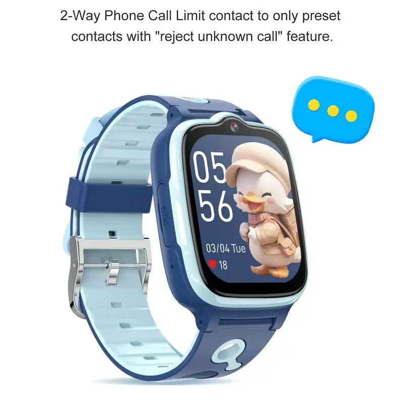 For Android Kids Smart Watch SOS GPS Location Video Call Sim Card For Children SmartWatch Camera Waterproof Watch For Boys Girls