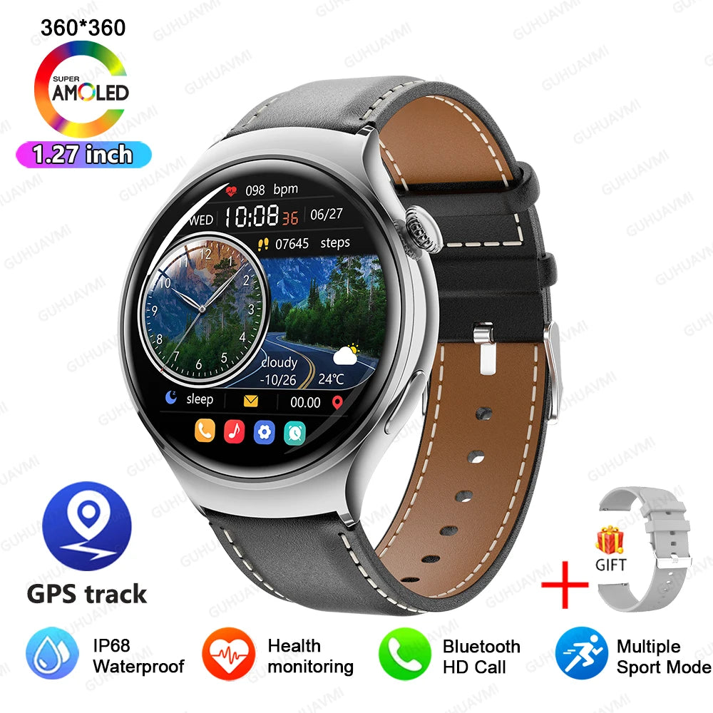 2025 New Xiaomi SmartWatch HD AMOLED Screen NFC Heart Rate Bluetooth Call Custom Dial Lady Sports Watch