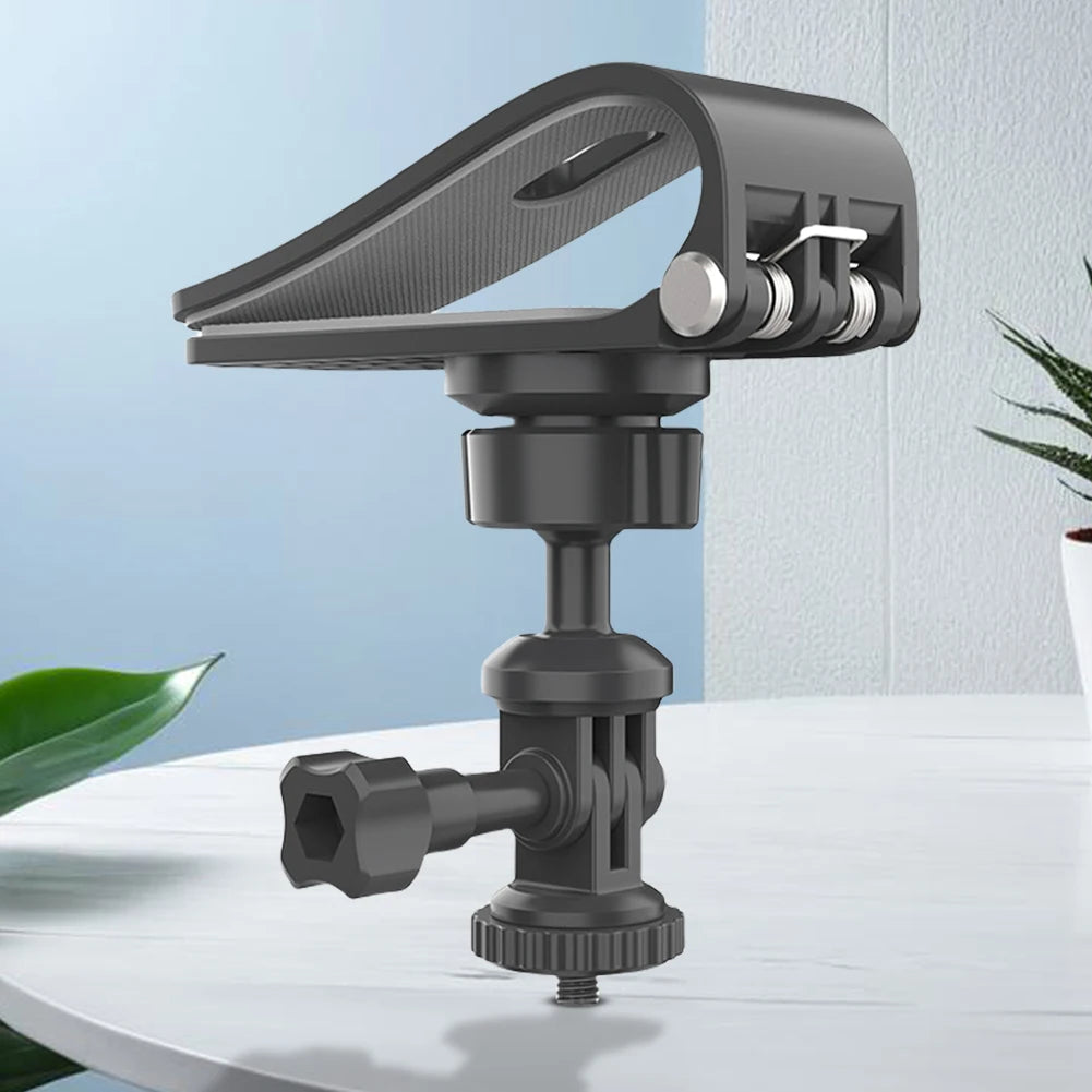 Car Sun Visor Action Camera Mount Bracket 1/4 Inch Adjustment Car Sun Visor Camera Mount for Osmo Pocket 3 Action 4 Insta360 X3 - Clear Quartz Market