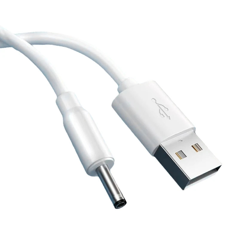 USB to DC 3.5mm 3.5x1.35mm Power Cable USB A to 3.5 Jack Connector 5V Power Supply Adapter for Fans USB HUB DC Charging Cable