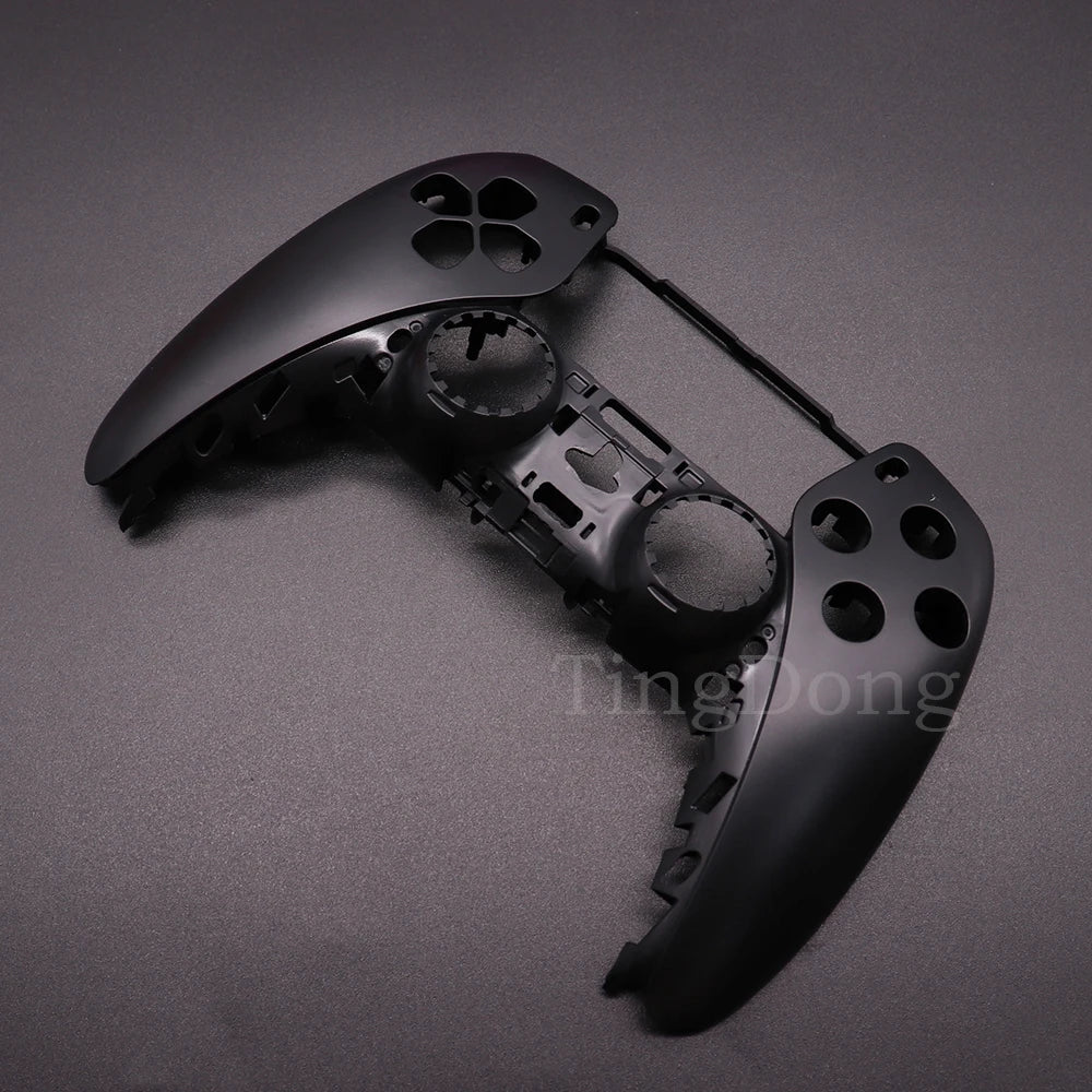 Housing Shell Back Cover Case For PS5 V1 V2 Controller Replacement Black White Front Cover Case