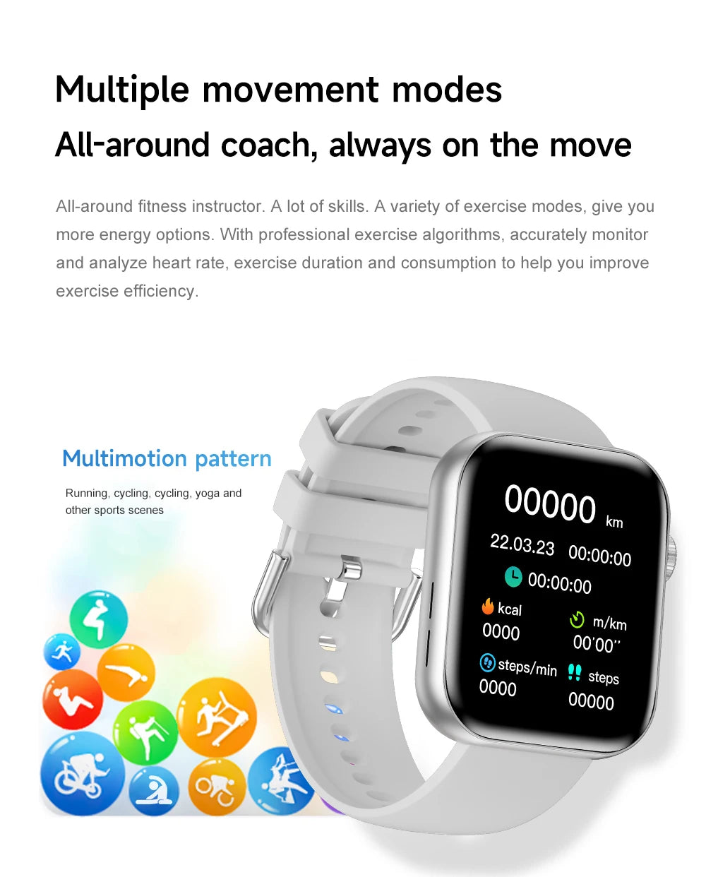 For IOS Watch Series 11 Men Women Smart Watch GPS Trajectory Bracelet AMOLED Display Bluetooth Call Sport Waterproof Smart Watch