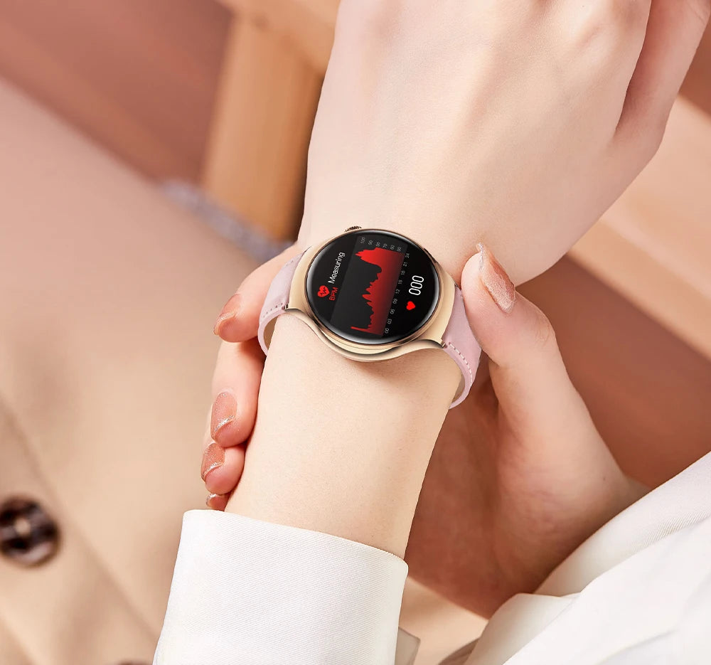 2025 New Xiaomi SmartWatch HD AMOLED Screen NFC Heart Rate Bluetooth Call Custom Dial Lady Sports Watch