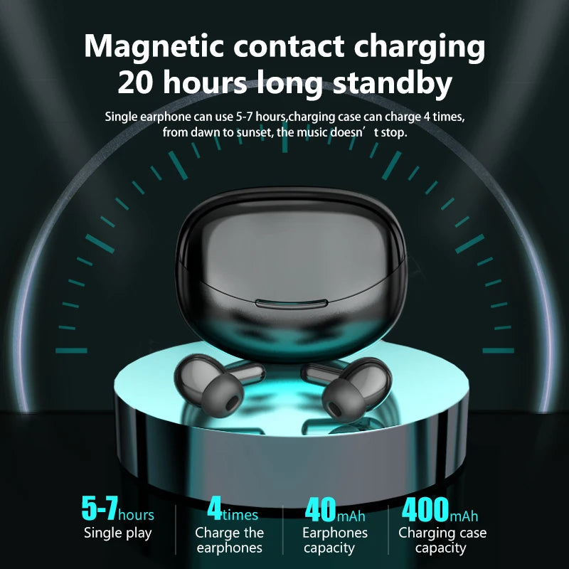 BLAST! i17 TWS ENC Earphones Noise Cancellation Wireless Headphones Bluetooth 5.3 Digital Display Wireless Sports ENC headset