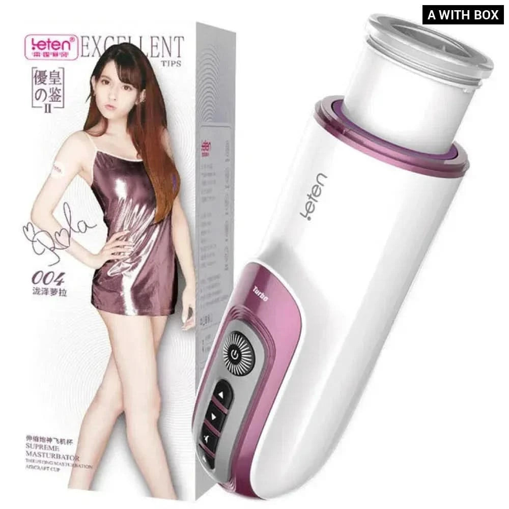 Automatic Piston Retractable Heating Male Masturbator Thrusting Vibrator for Realistic Pleasure-5