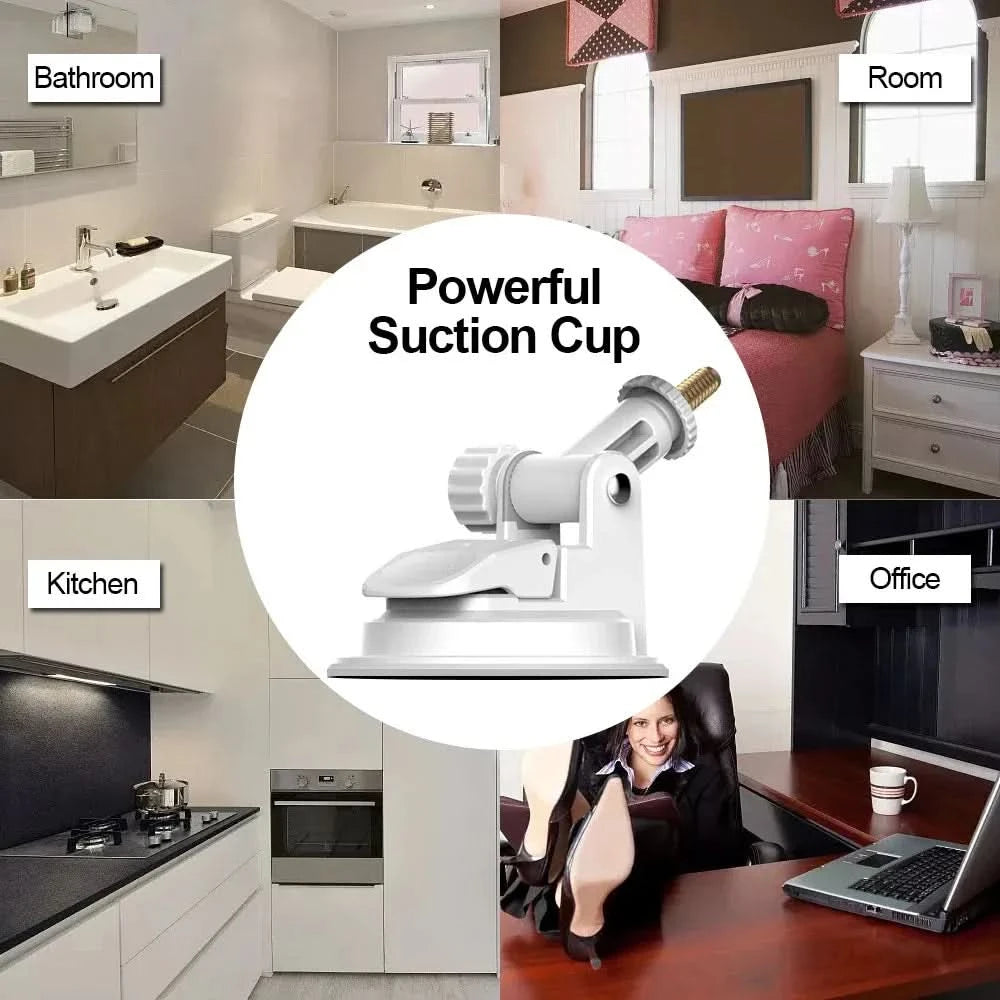 Automatic Thrusting G-Spot Dildo with Suction Cup - Hand-Free Fun!-3