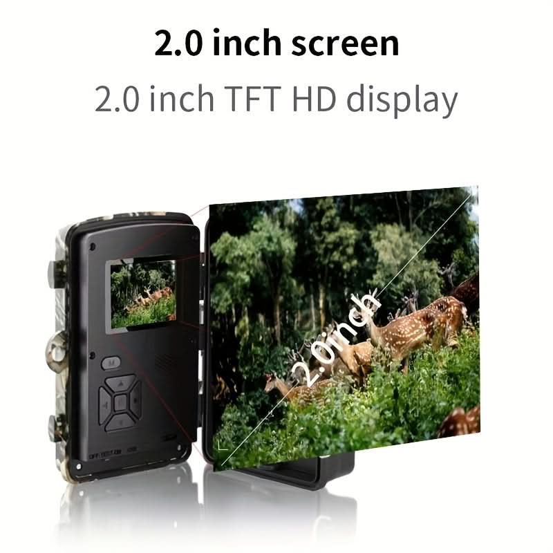 1080P HD Trail Camera with Night Vision-1