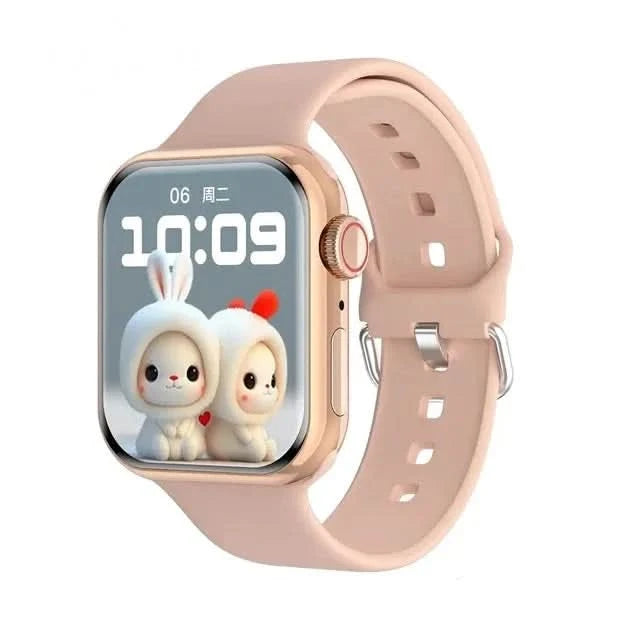 NNEOBA Smart Watch 9 NFC BT Call Waterproof Screen (Pink)