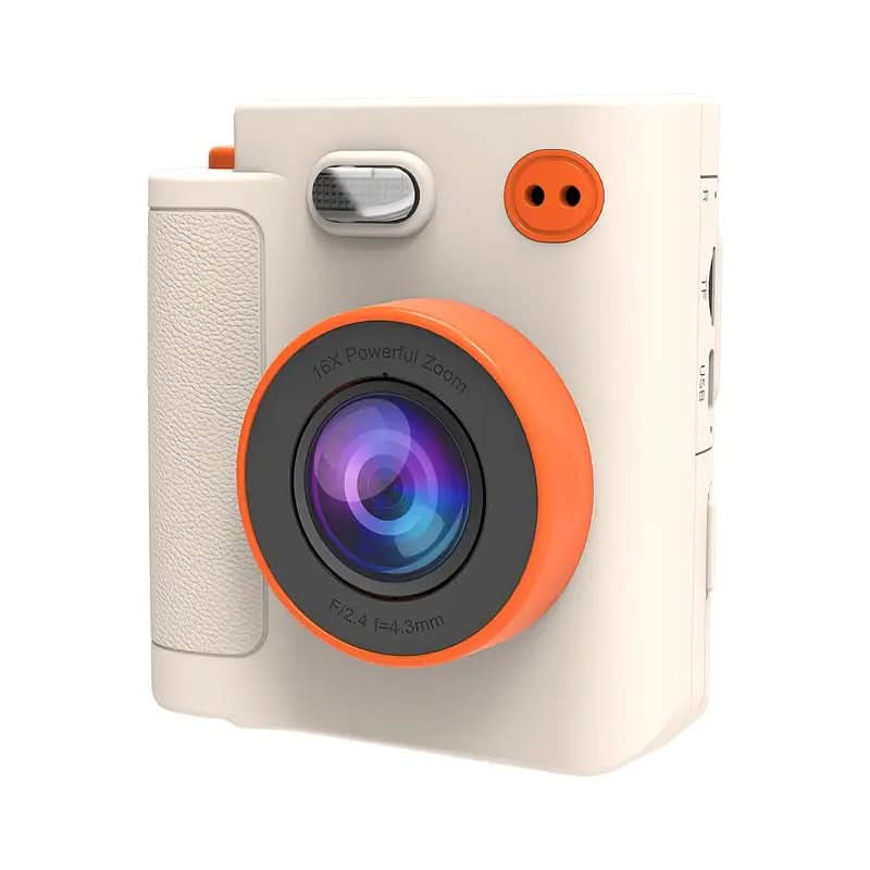 Kids Print Camera 1080P with Vintage Paper