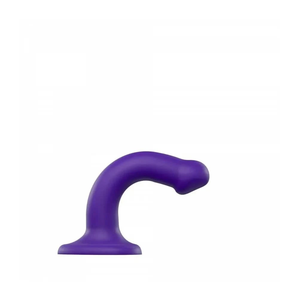 Masturbator By StrapOnMe SemiRealistic Dual Density Silicone Purple S-2