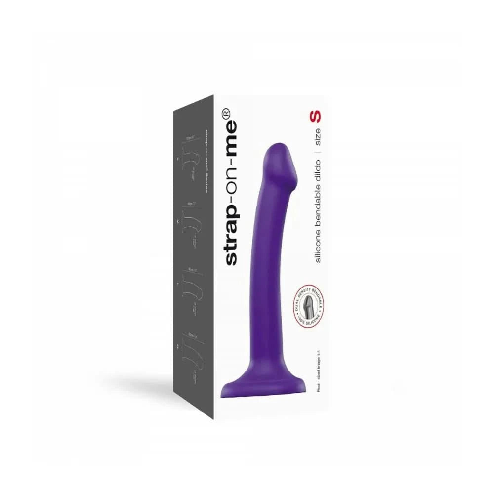 Masturbator By StrapOnMe SemiRealistic Dual Density Silicone Purple S-1