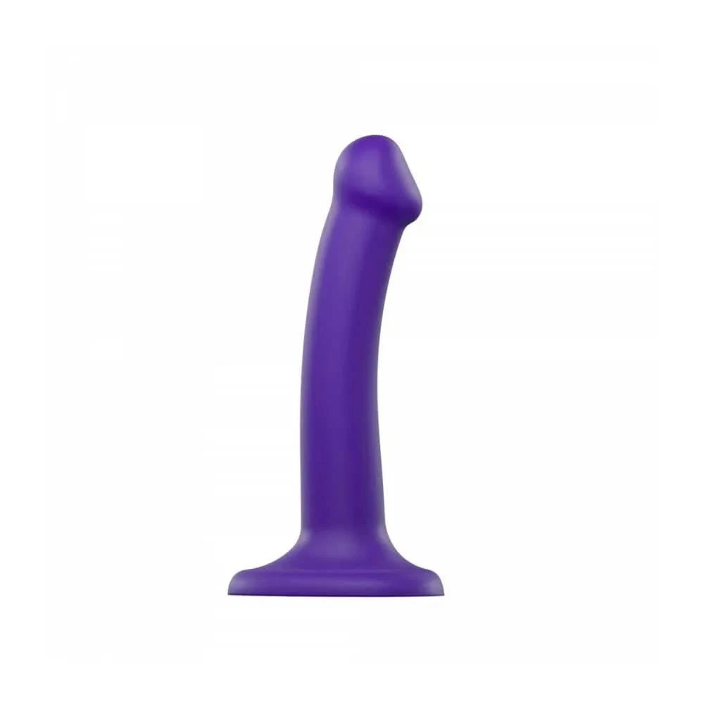 Masturbator By StrapOnMe SemiRealistic Dual Density Silicone Purple S-0