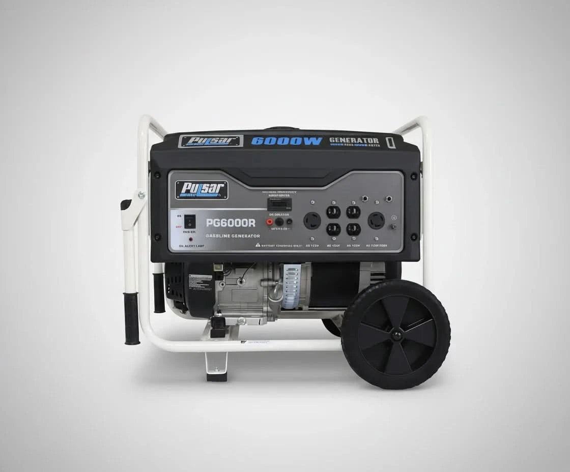 Pulsar 6000-Watt Gas Power Portable Generator (CARB)