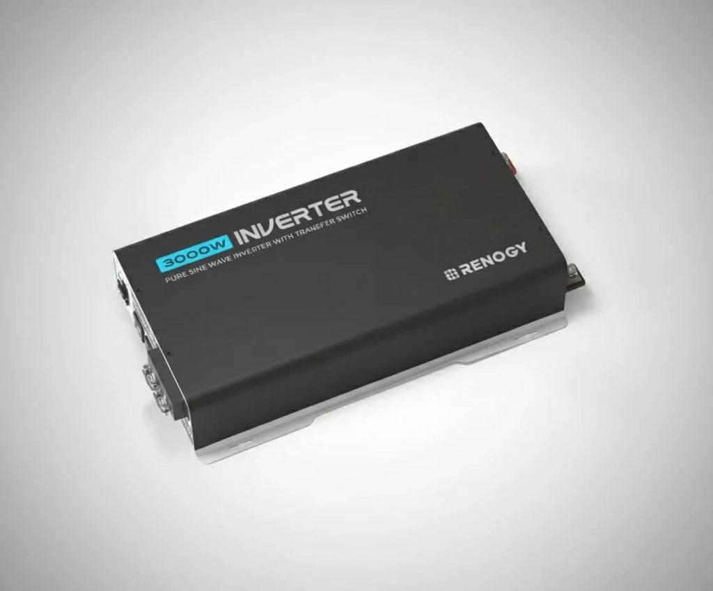 PUH - 12V 3000W Pure Sine Wave Inverter with UPS Transfer Switch and Built-in Bluetooth