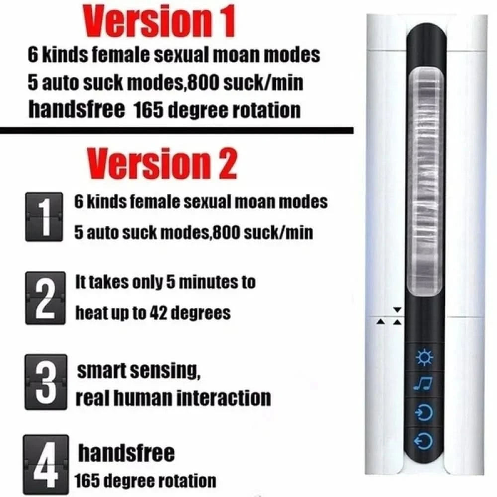 Smart Heating Male Masturbator Auto Suck Realistic Suction for Men-4